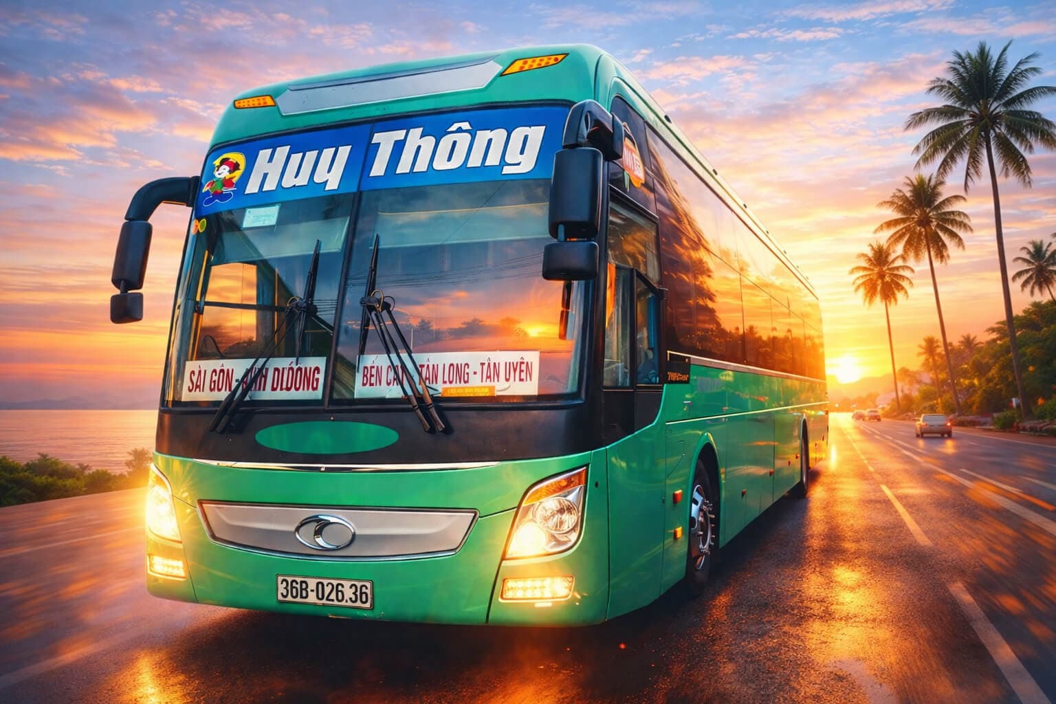 Nhà xe Huy Thông - Xe khách Thanh Hóa Sài Gòn Bình Dương